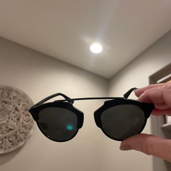 CHRISTIAN DIOR Metal So Real Sunglasses in Black. New! - Picture 5 of 7